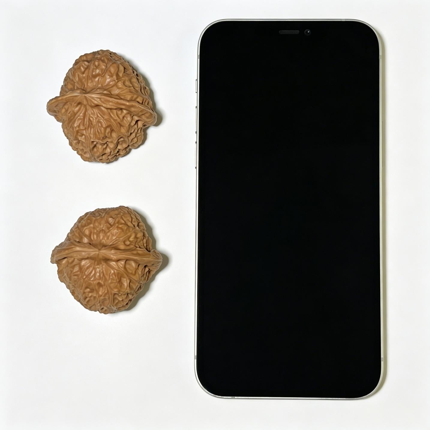 "Pumpkin Dun" Nanguadun NGD-1109 Low-Profile Wenwan Walnuts Pair | 41.0mm x 43.0mm | NGD-1109