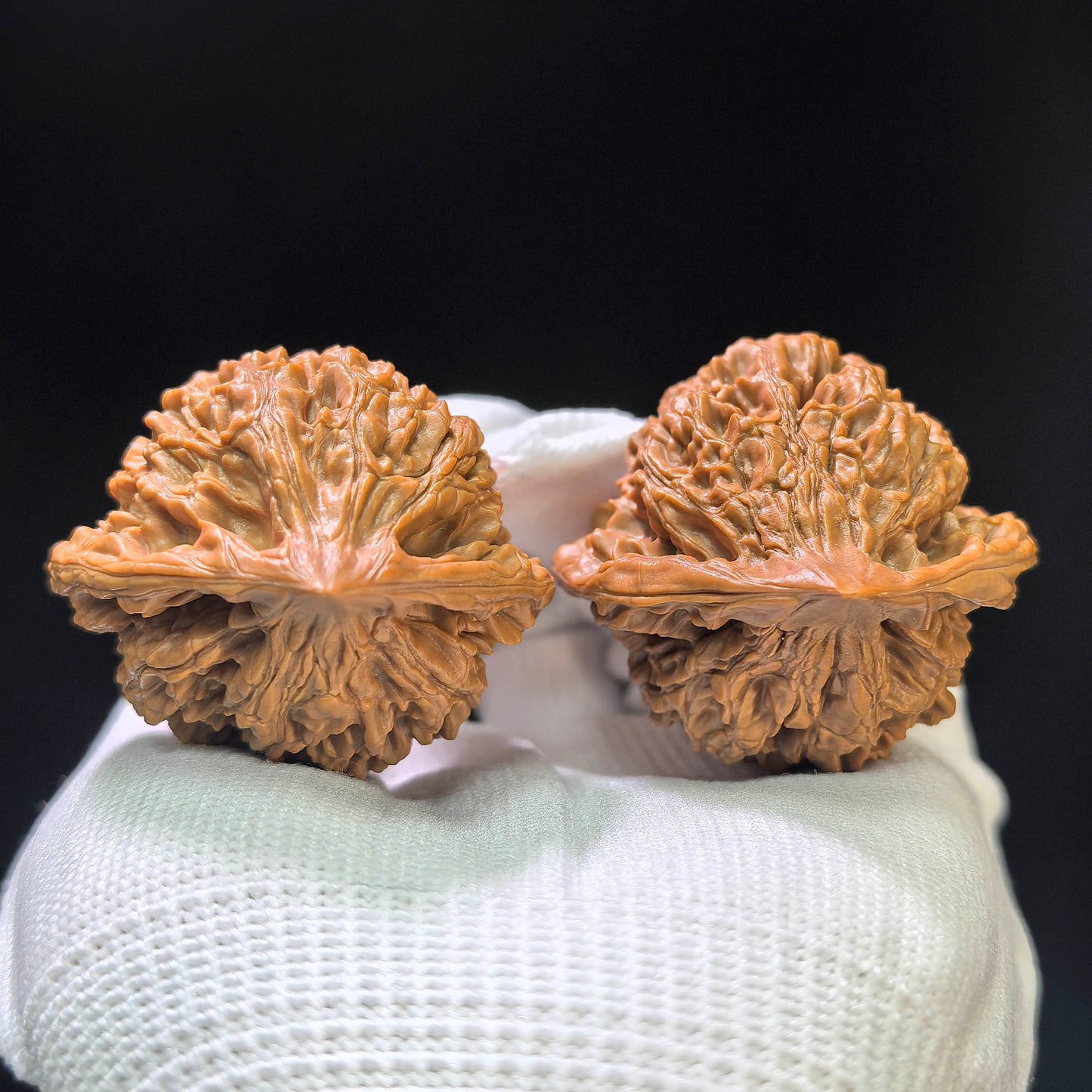 "Official Hat" Guanmao GM-1111 Classic Wenwan Walnuts Pair | 41.0mm x 39.0mm | GM-1111