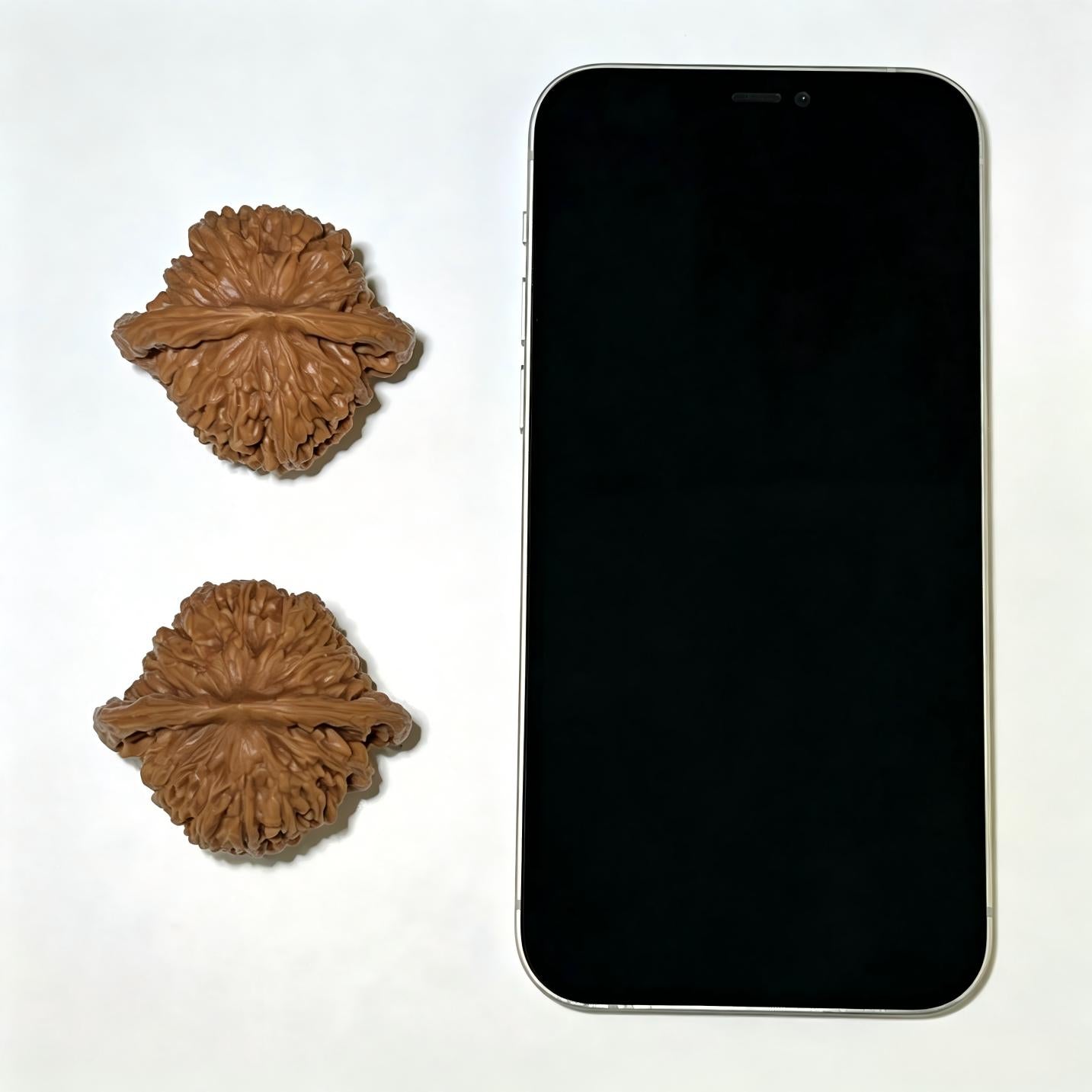 "Four-Story Tower" Sizuolou Wenwan Walnuts (Pair) | 46.0mm x 40.0mm | Stock ID: SZL-1113