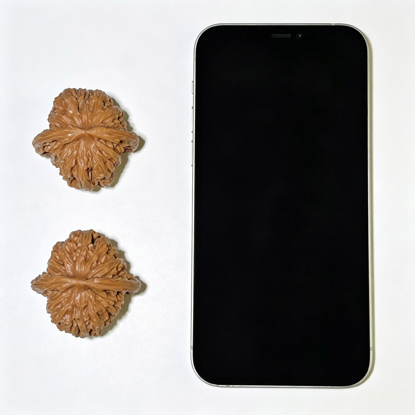 "Four-Story Building" Sizuolou Lion Head Wenwan Walnuts Pair | 42.0mm x 41.0mm | SZL-1108