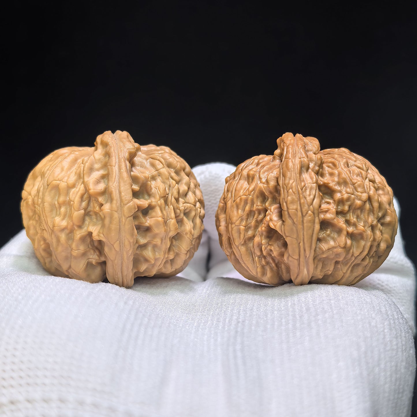 "Millstone" Mopan Wenwan Walnuts Pair | 42.0mm x 39.0mm | MP-1501C