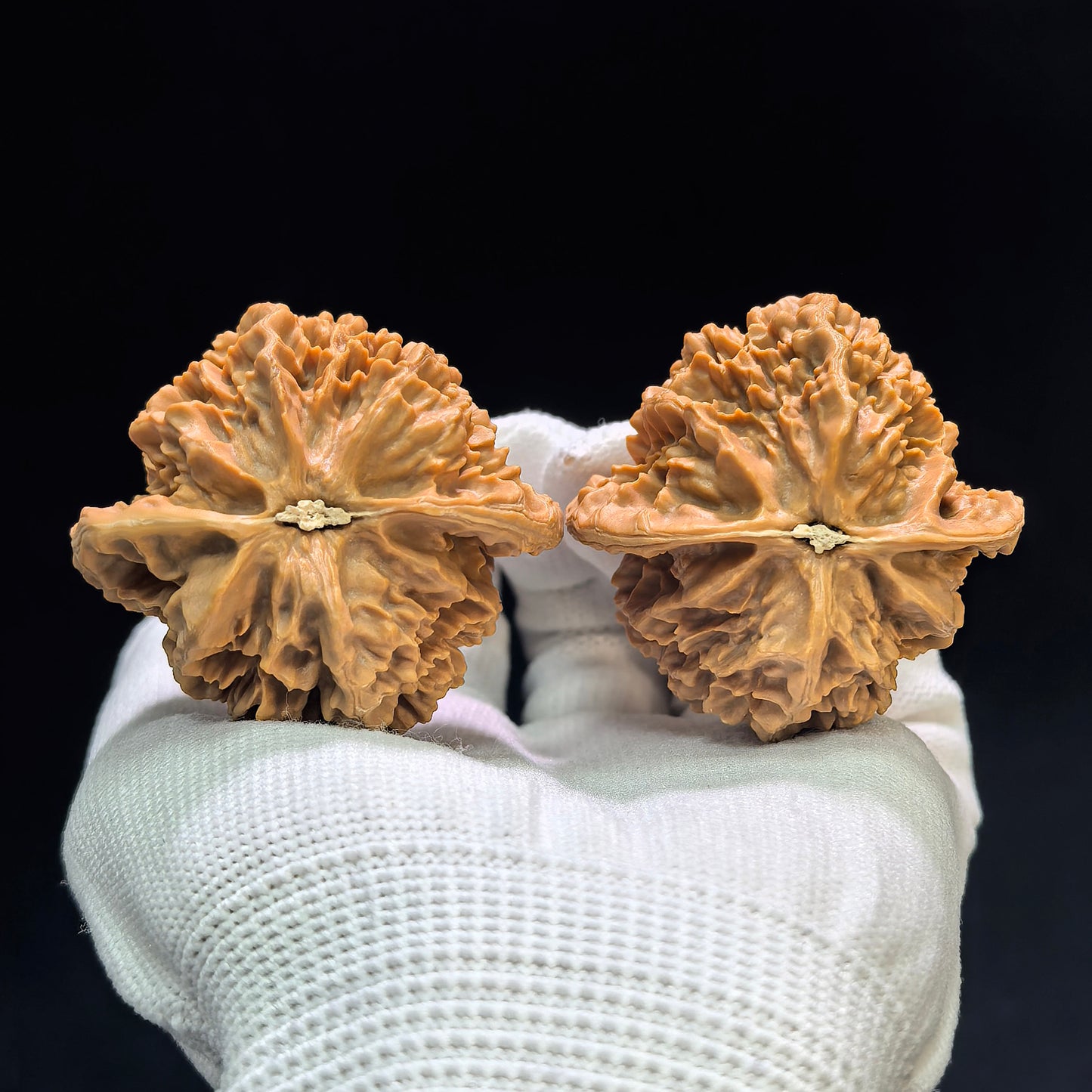 "Imperial Crown" Diwang DW-1601 Wenwan Walnuts Pair | 47.0mm x 46.0mm | DW-1601