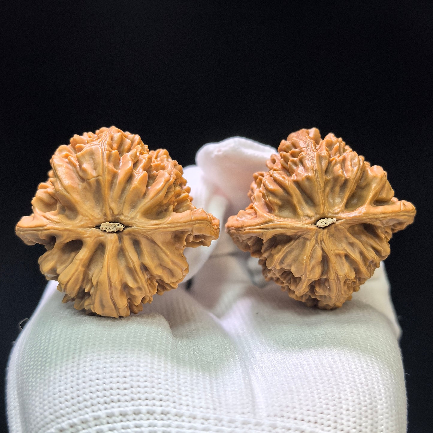 "Beijing Rooster Heart" Beijing Jixin Wenwan Walnuts (Pair) | 41.0mm x 40.0mm | Stock ID: BJJX-1104