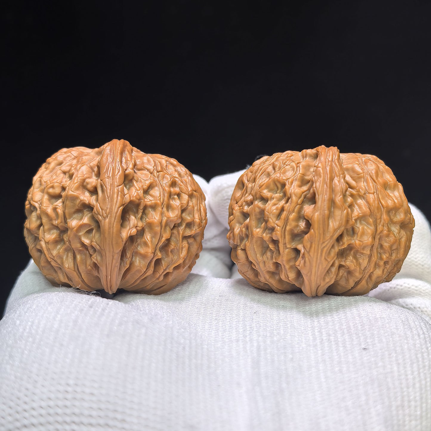 "Millstone" Mopan Wenwan Walnuts Pair | 40.0mm x 40.0mm | MP-01SY