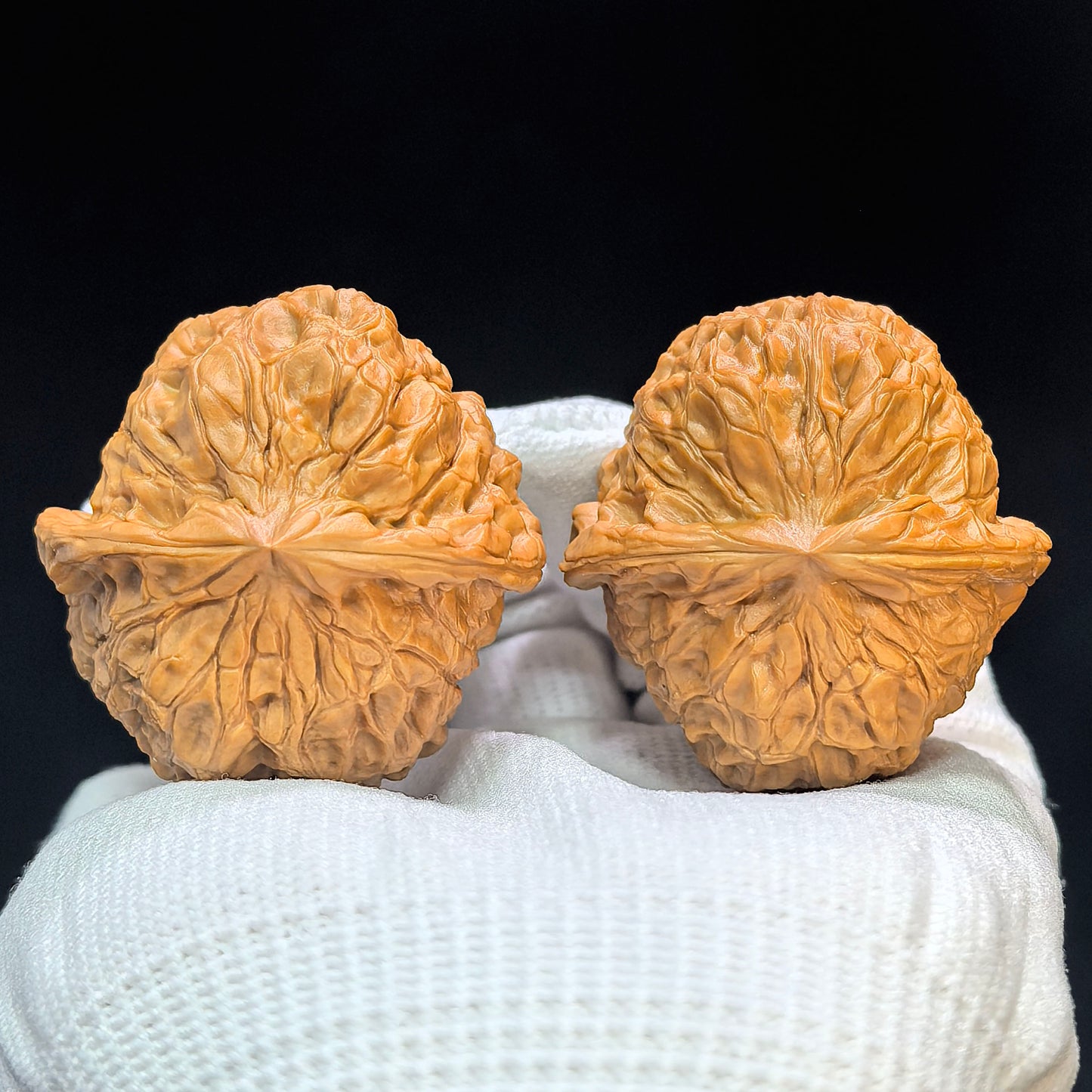 "Little Pumpkin" Xiao Nangua NGD-1501C Low-Profile Wenwan Walnuts Pair | 41.0mm x 43.0mm | NGD-1501C