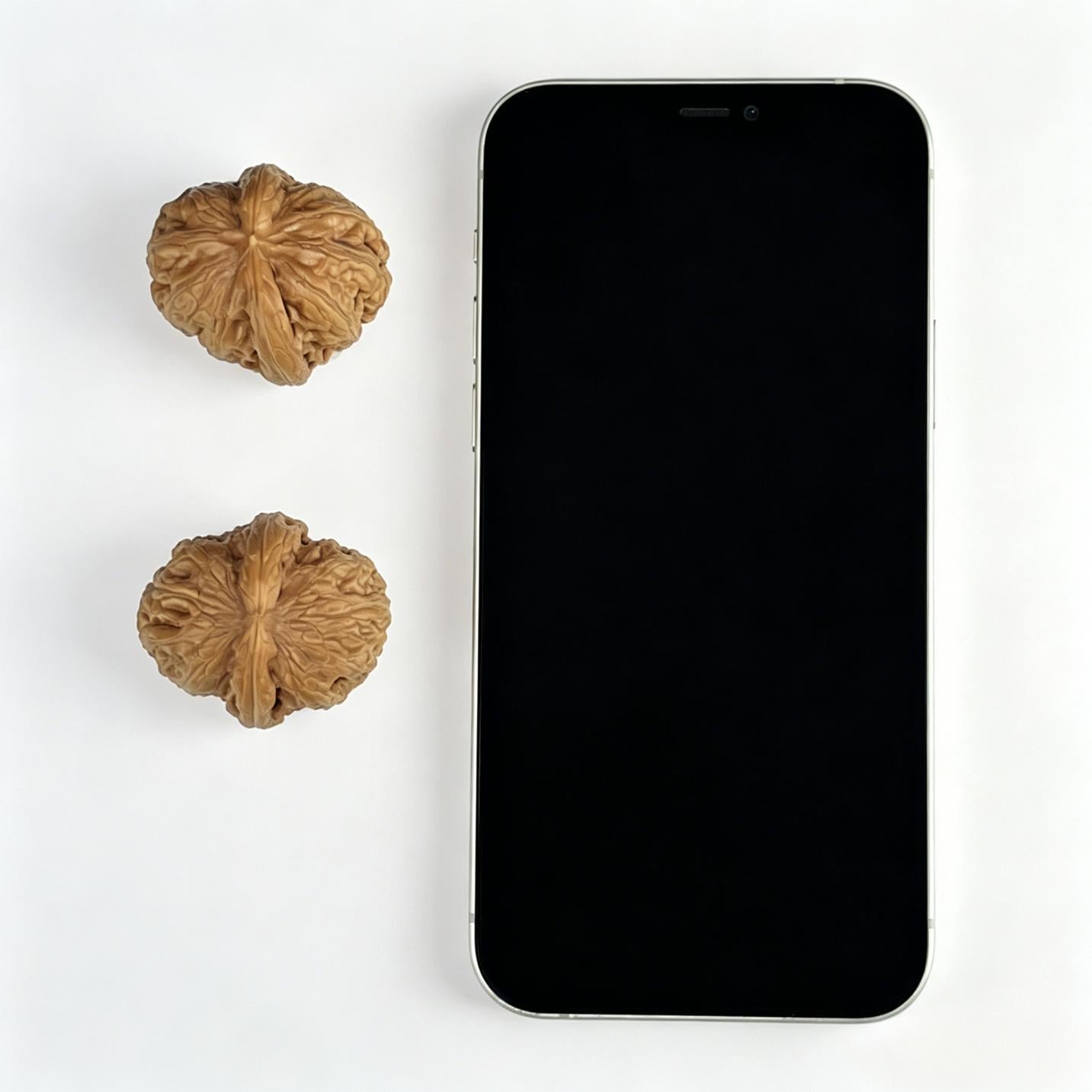 Pinggu Yuanbao (Gold Ingot) Scholar Walnuts Pair | 34.0mm x 37.0mm | Stock ID: PGYB-1104