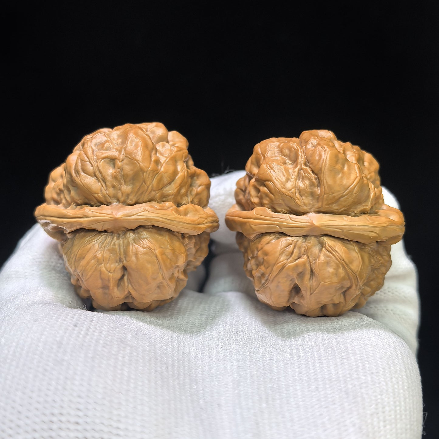 "Toad Head" Hamatou Wenwan Walnuts Pair | 40.0mm x 41.0mm | HMT-01SY