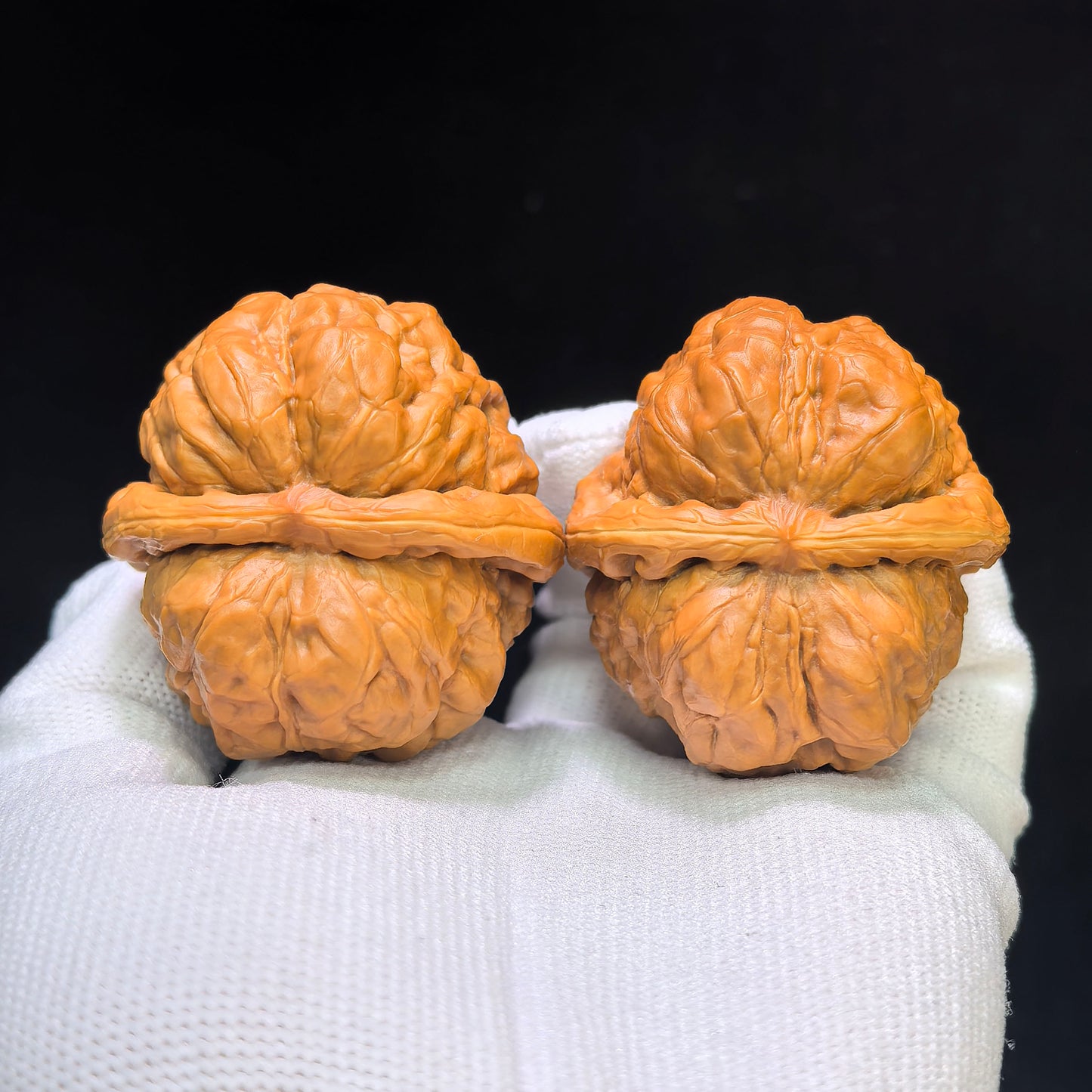 Hamatou (Toad Head) Premium Select Pair | 43.0mm x 42.0mm | Classic Low-Profile Ingot Posture | Stock ID: HMT-401C