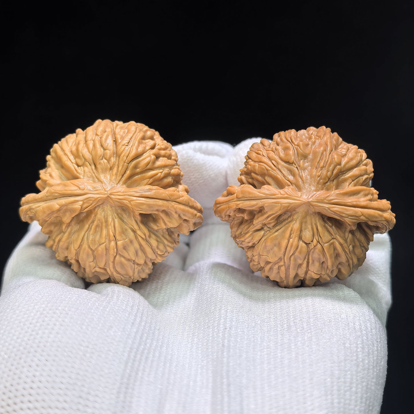 "Millstone" Mopan Wenwan Walnuts Pair | 42.0mm x 39.0mm | MP-1501C
