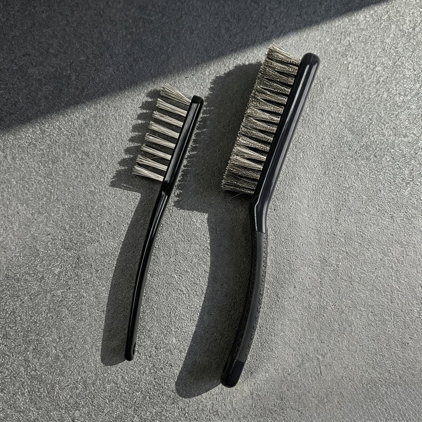 Professional Wenwan Walnut Wire Brush Set | Soft 304 Steel Polishing Brush & Single-Row Hard Steel Cleaning Brush