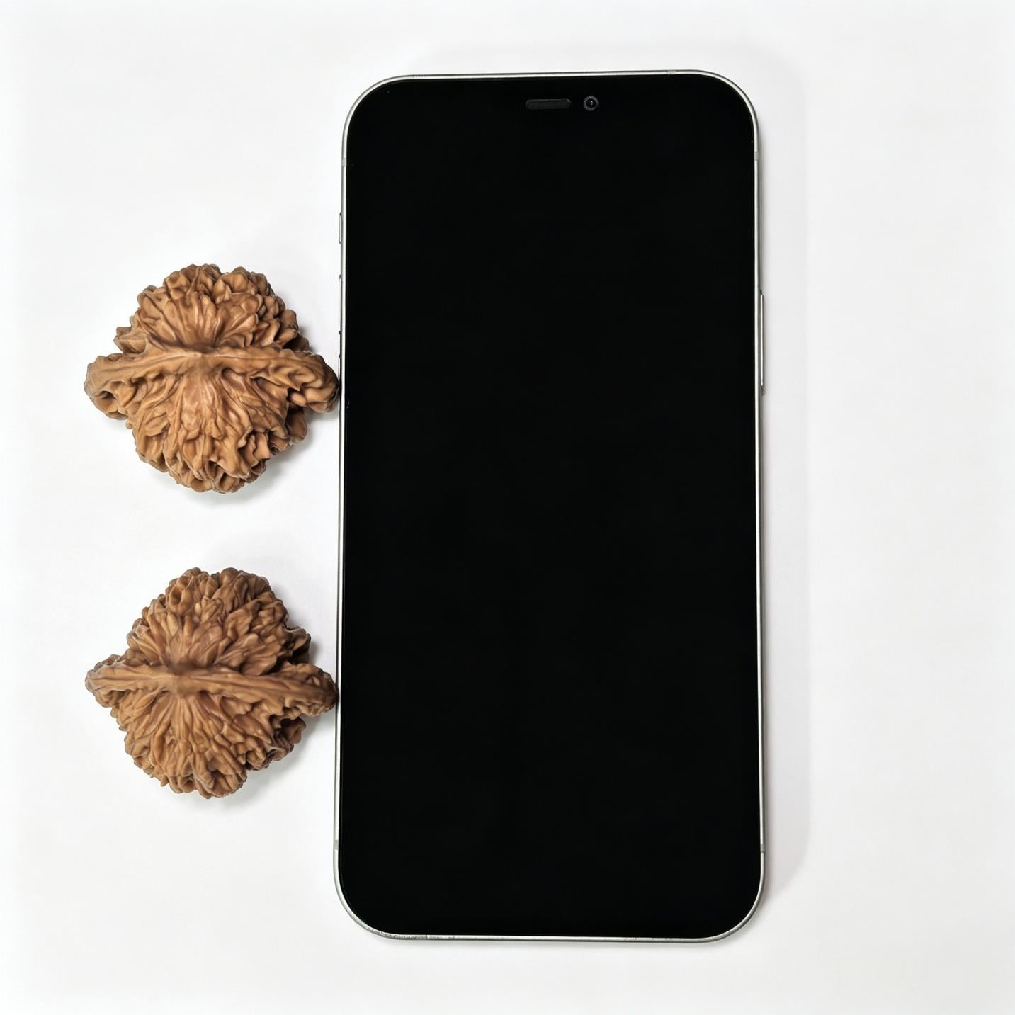 "Peach Heart" Xiayunling Wenwan Walnuts Pair | 41.0mm x 38.0mm | XYL-1406