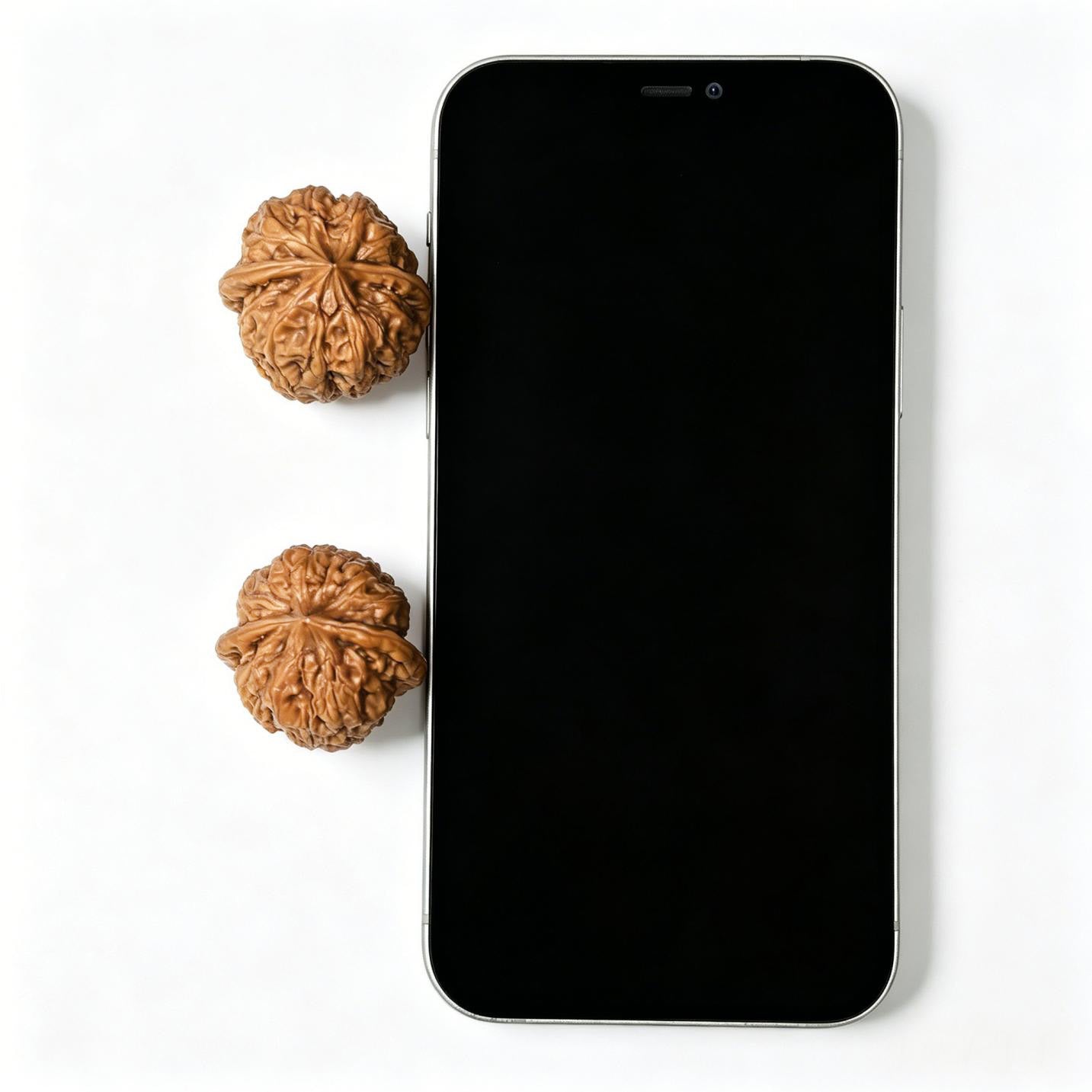 "Rain Flower Stone" Yuhuashi Hand-Twist Shou Nian Wenwan Walnuts (Pair) | 31.0mm x 31.0mm | Stock ID: YHS-1404