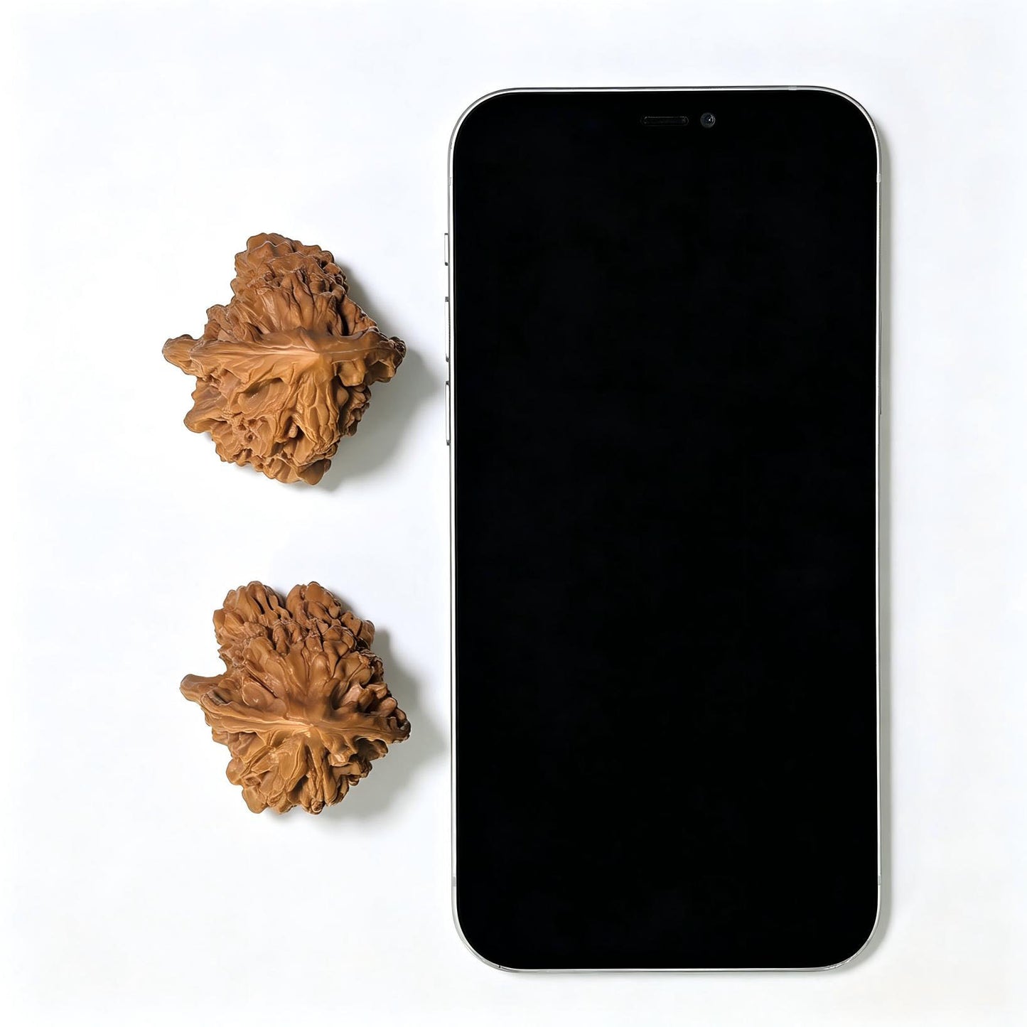 Gourd of Fortune and Prosperity" (Fulu Hulu) Scholar Walnuts Pair | 38.0mm x 39.0mm | Elite Biomorphic Silhouette | Singularities Grade Masterpiece | Stock ID: FLHL-02