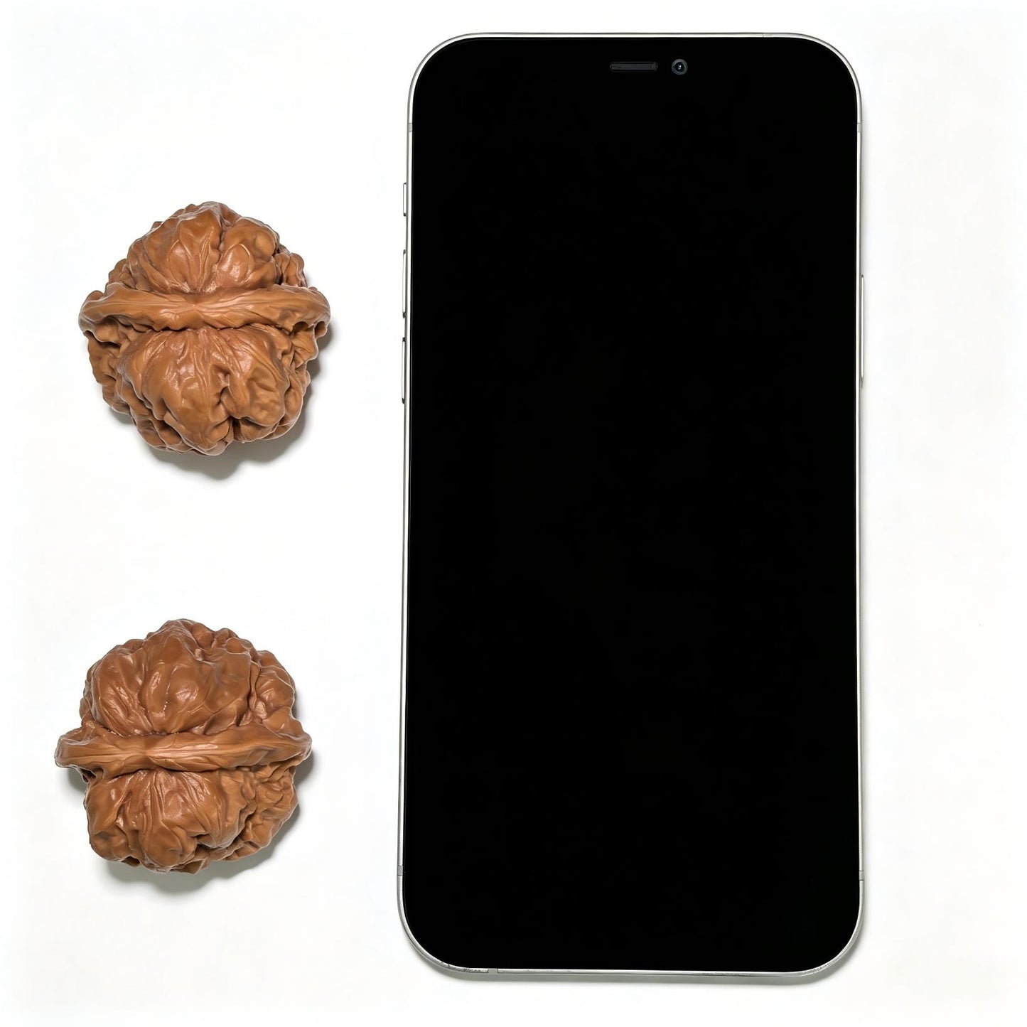 "Toad Head" Hamatou Wenwan Walnuts (Pair) | 38.0mm x 38.0mm | Stock ID: W-1107