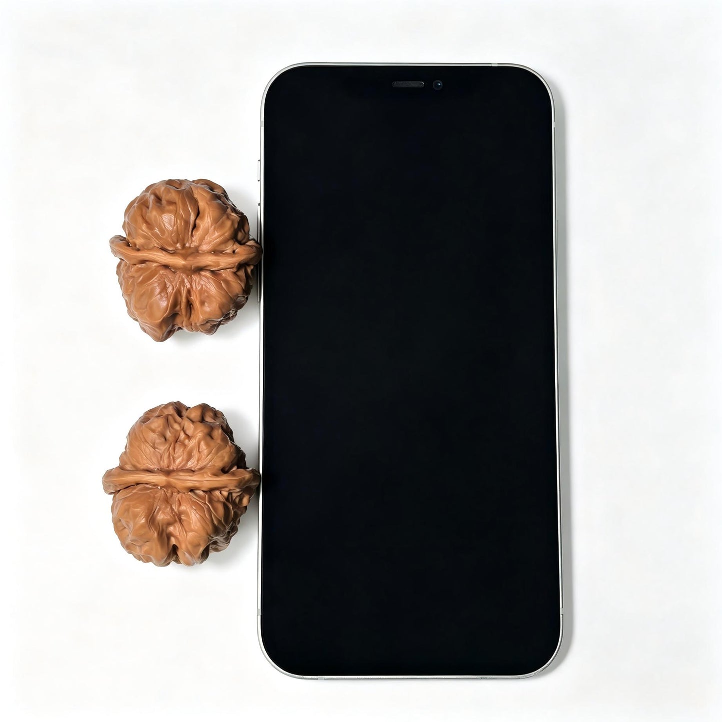"Toad Head" Hama Tou W-1404 Low-Profile Wenwan Walnuts Pair | 36.0mm x 38.0mm | W-1404