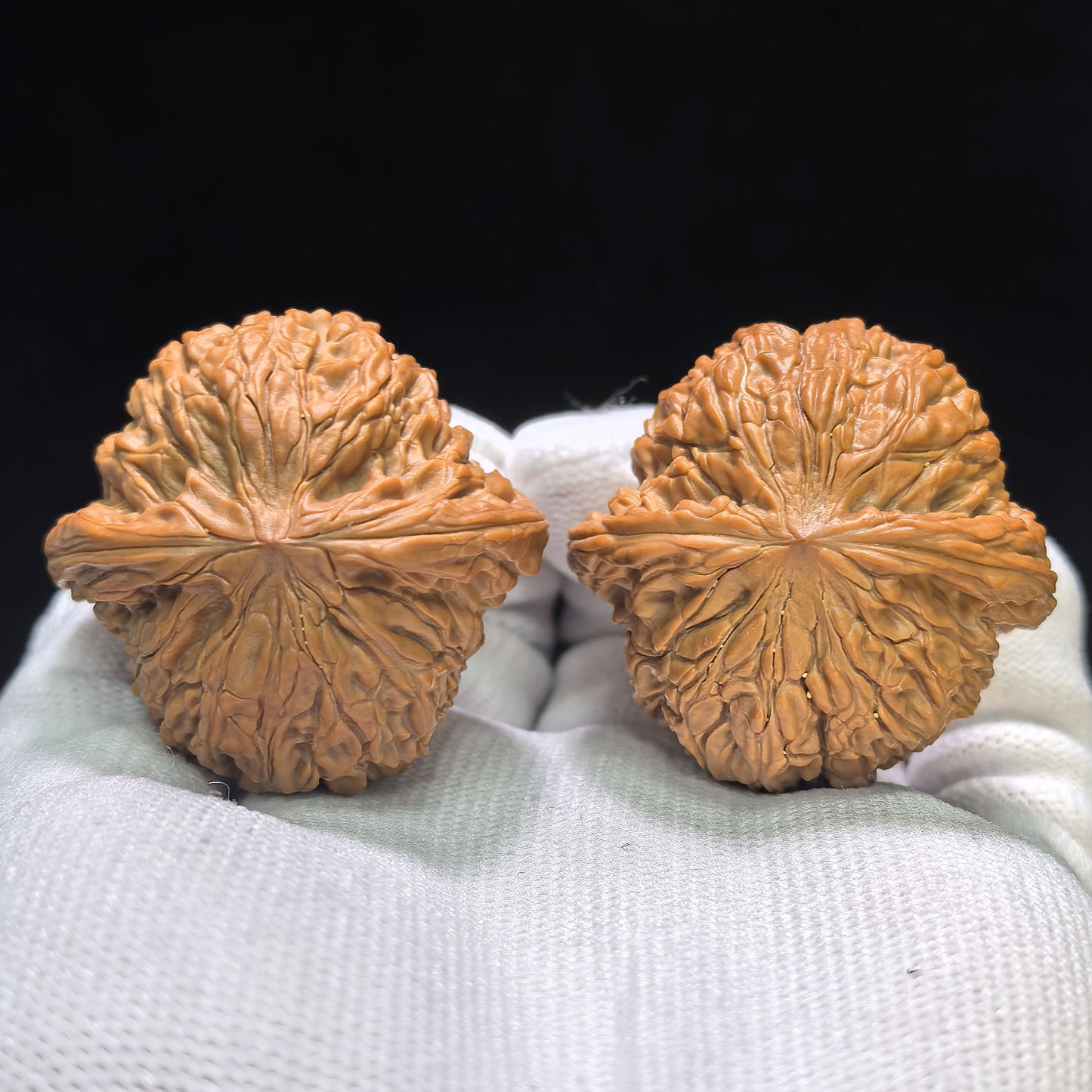 "Millstone" Mopan Wenwan Walnuts Pair | 40.0mm x 40.0mm | MP-01SY