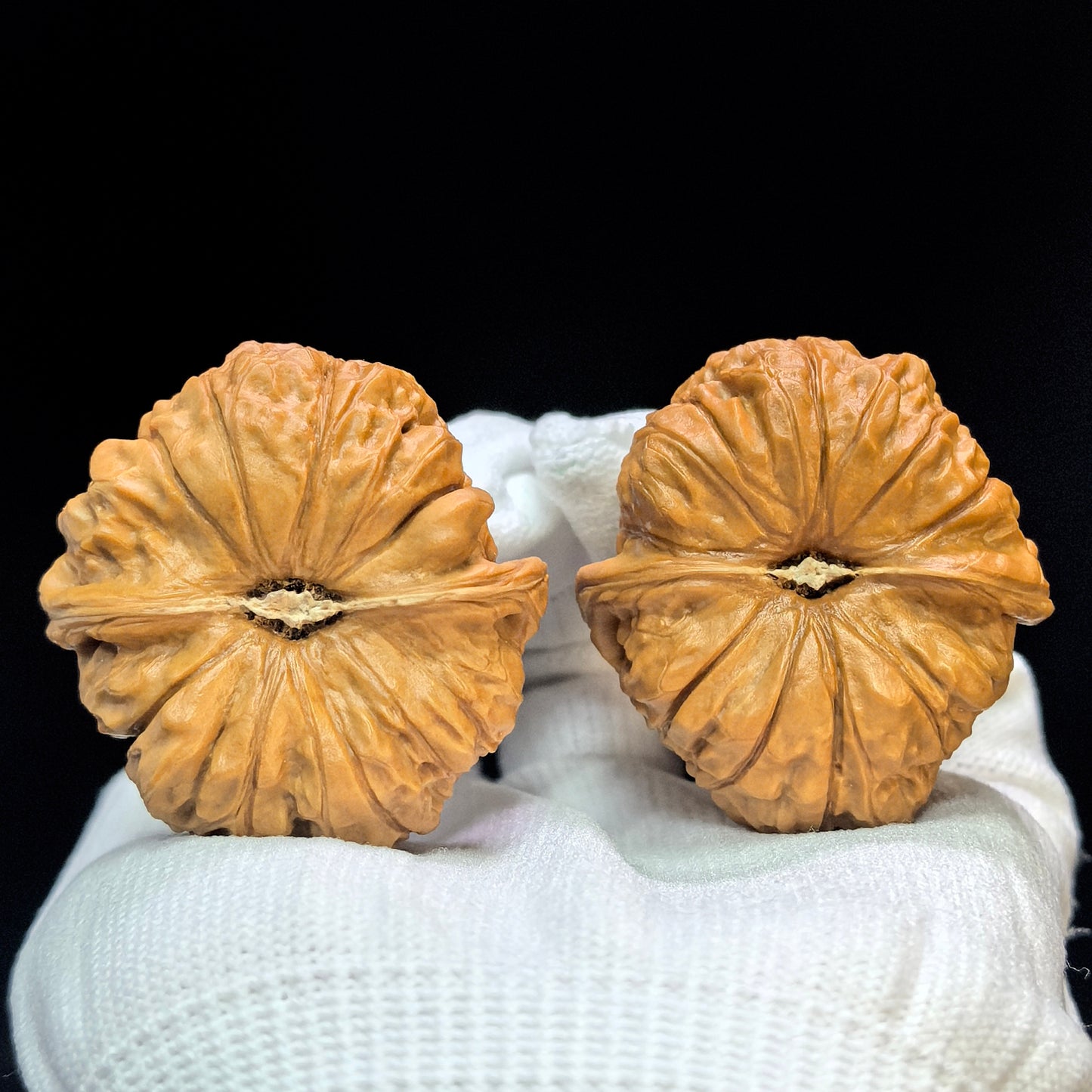 "Little Pumpkin" Xiao Nangua NGD-1501C Low-Profile Wenwan Walnuts Pair | 41.0mm x 43.0mm | NGD-1501C