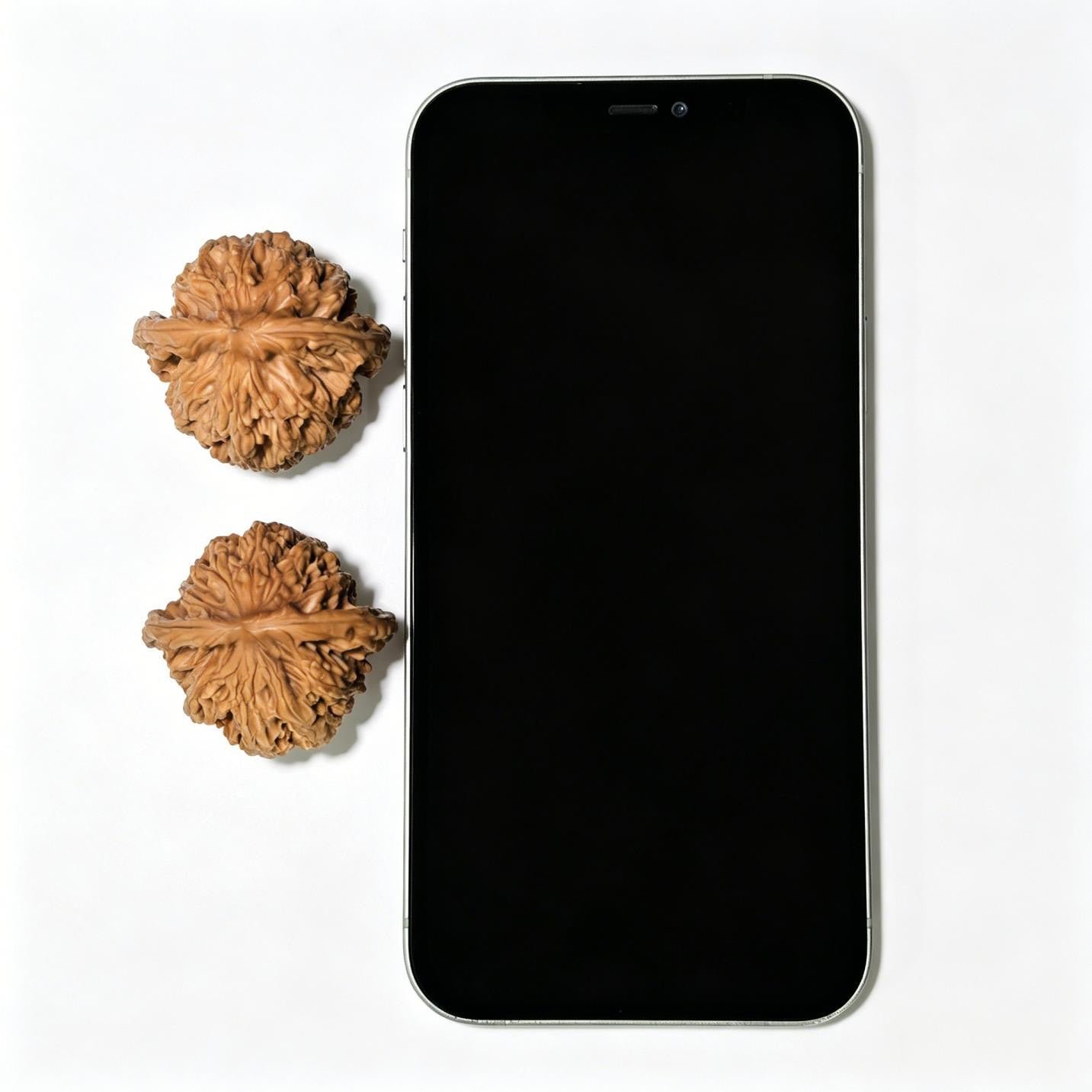 "Wheat Ear Tigerhead" Maisui Hutou MSHT-1402 Low-Profile Wenwan Walnuts Pair | 38.0mm x 36.0mm | MSHT-1402