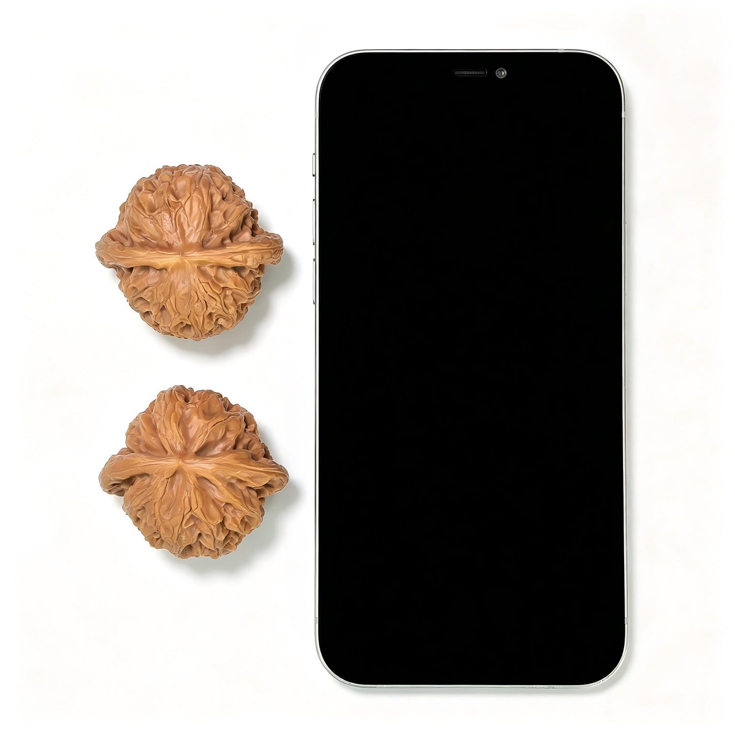 "Palace Lantern" Gongdeng GD-17E6 Low-Profile Wenwan Walnuts Pair | 42.0mm x 40.0mm | GD-17E6