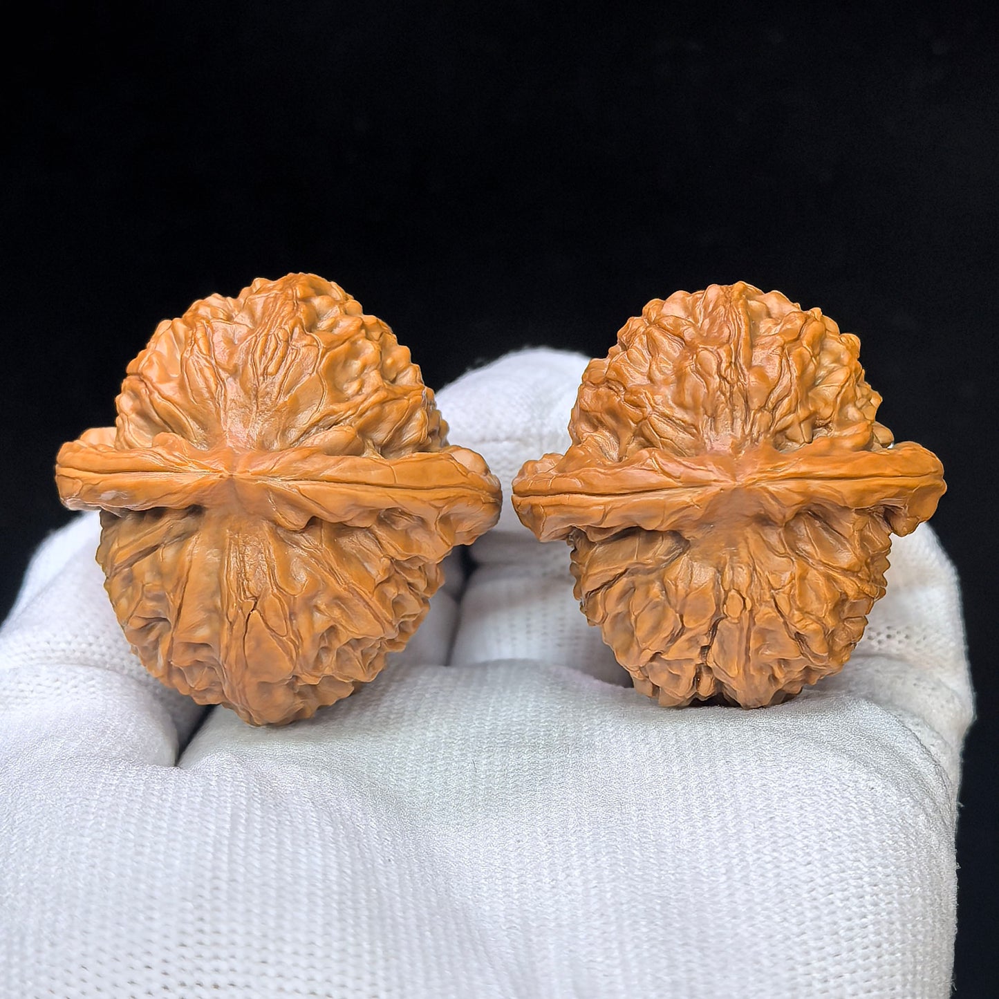 "Golden Qilin" Jin Qilin JQL-SY1F6 Low-Profile Wenwan Walnuts Pair | 42.0mm x 42.0mm | JQL-SY1F6