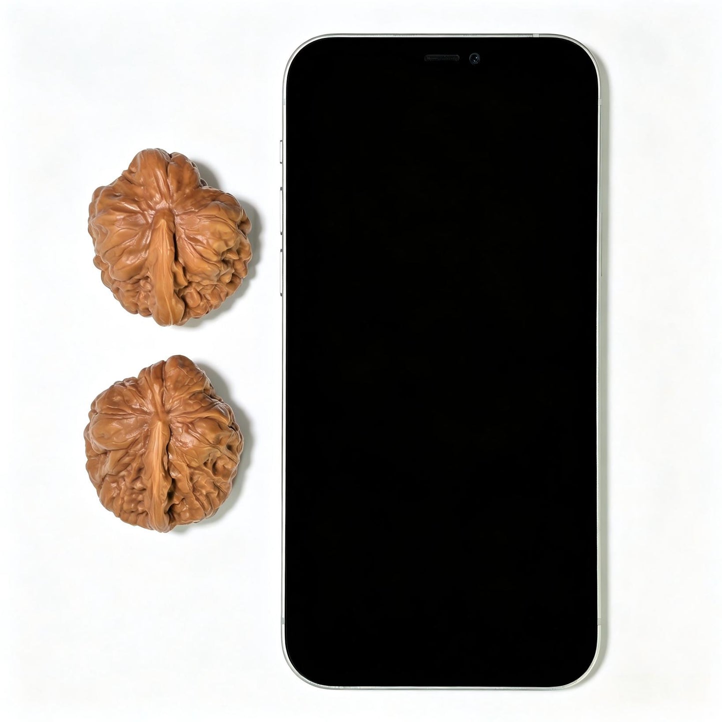 "Toad Head Smooth-Sailing" (Hamatou Yifan Fengshun) Scholar Walnuts Pair | 27.0mm x 35.0mm | Miniature Inverse Profile | Singularities Grade Masterpiece | Stock ID: HMTYF-401E