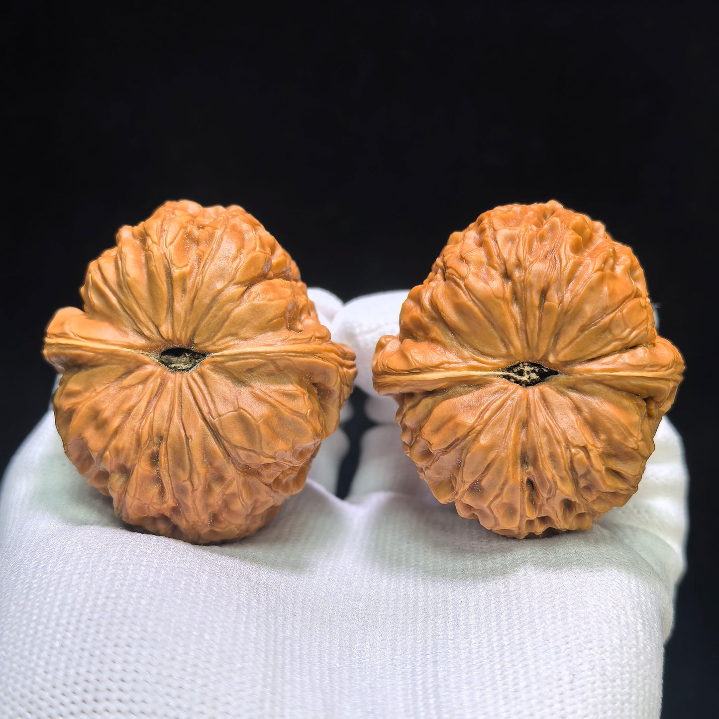 "Fried Rice Cake Roll" Lvdagun Wenwan Walnuts Pair | 43.0mm x 49.0mm | LDG-1551C