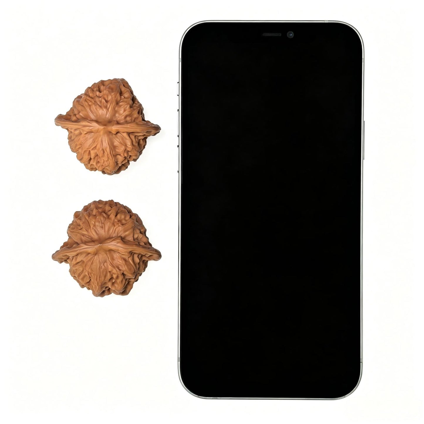 "Porcelain Doll" Ciwawa Wenwan Walnuts (Pair) | 41.0mm x 37.0mm | Stock ID: CWW-1505C
