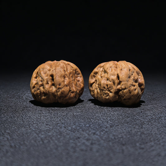 The "Toad Head" (Ha Ma Tou) Pair | Collector Grade | 43.0mm x 42.0mm | HMT-401C
