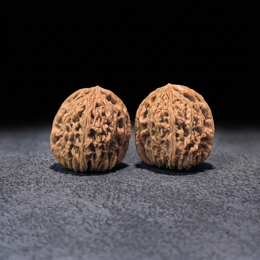 The "Nan Jiang Shi" High Profile (Gao Pao) Pair | 40.0mm x 39.0mm | NJS-410