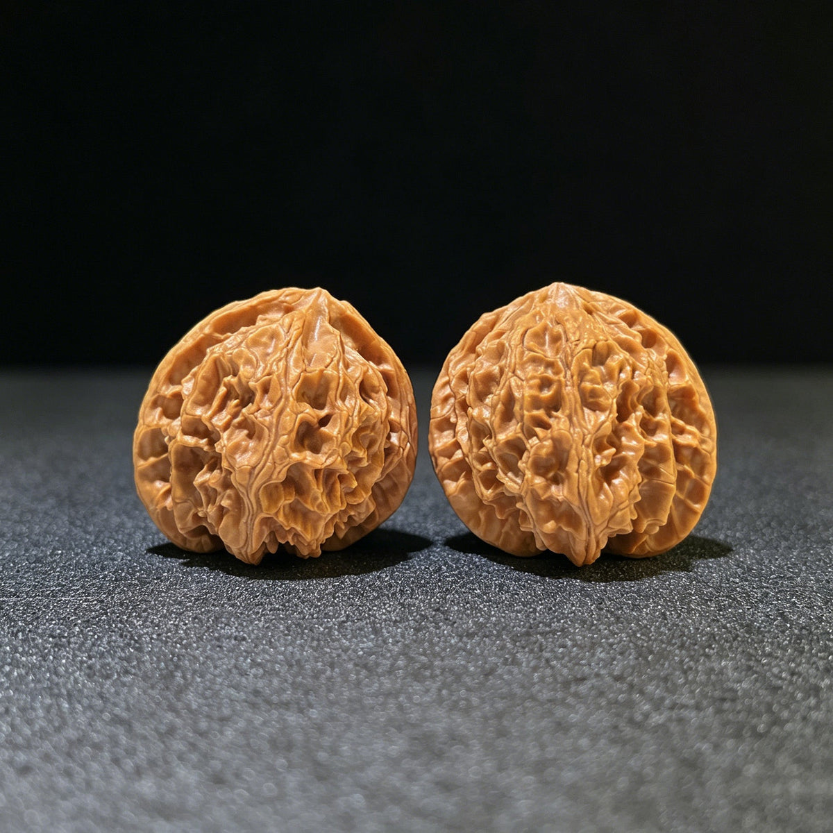 "Apple Garden" Pingguoyuan Wenwan Walnuts (Pair) | 38.0mm x 37.0mm | Stock ID: PGY-1106 - ThePatinaProject