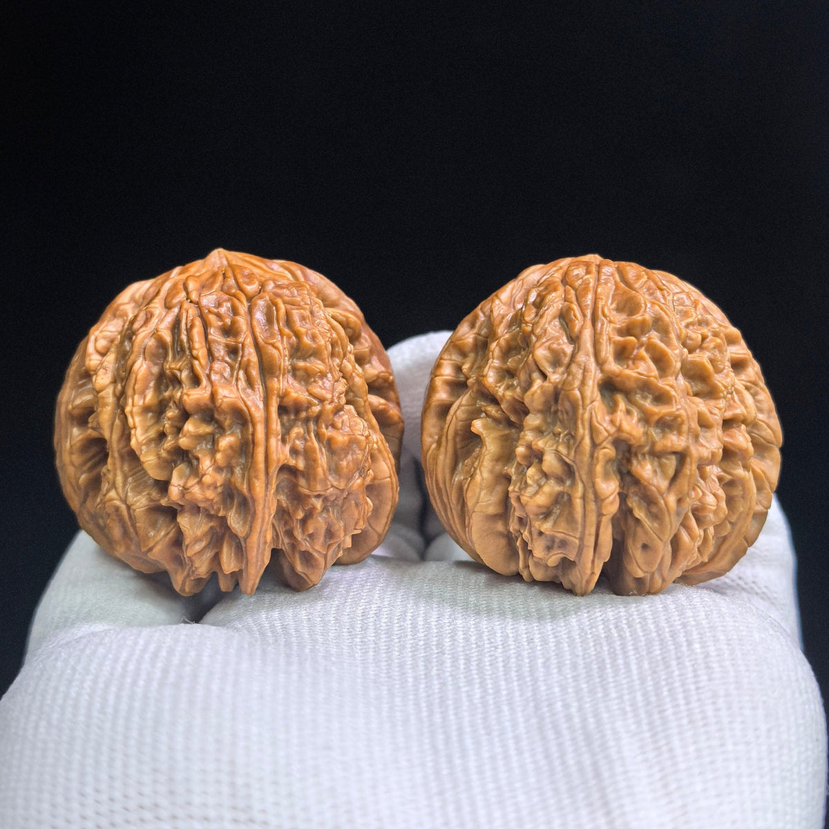 Blizzard Wenwan Walnuts Pair | Large Size 44.0mm × 45.0mm | BX-SY1A4 - ThePatinaProject
