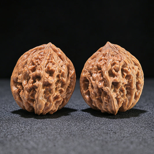[Boutique Grade] The "Dagu Stone" (Da Gu Shi) Matched Pair | 42.0mm x 43.0mm | DGS-1201C - ThePatinaProject