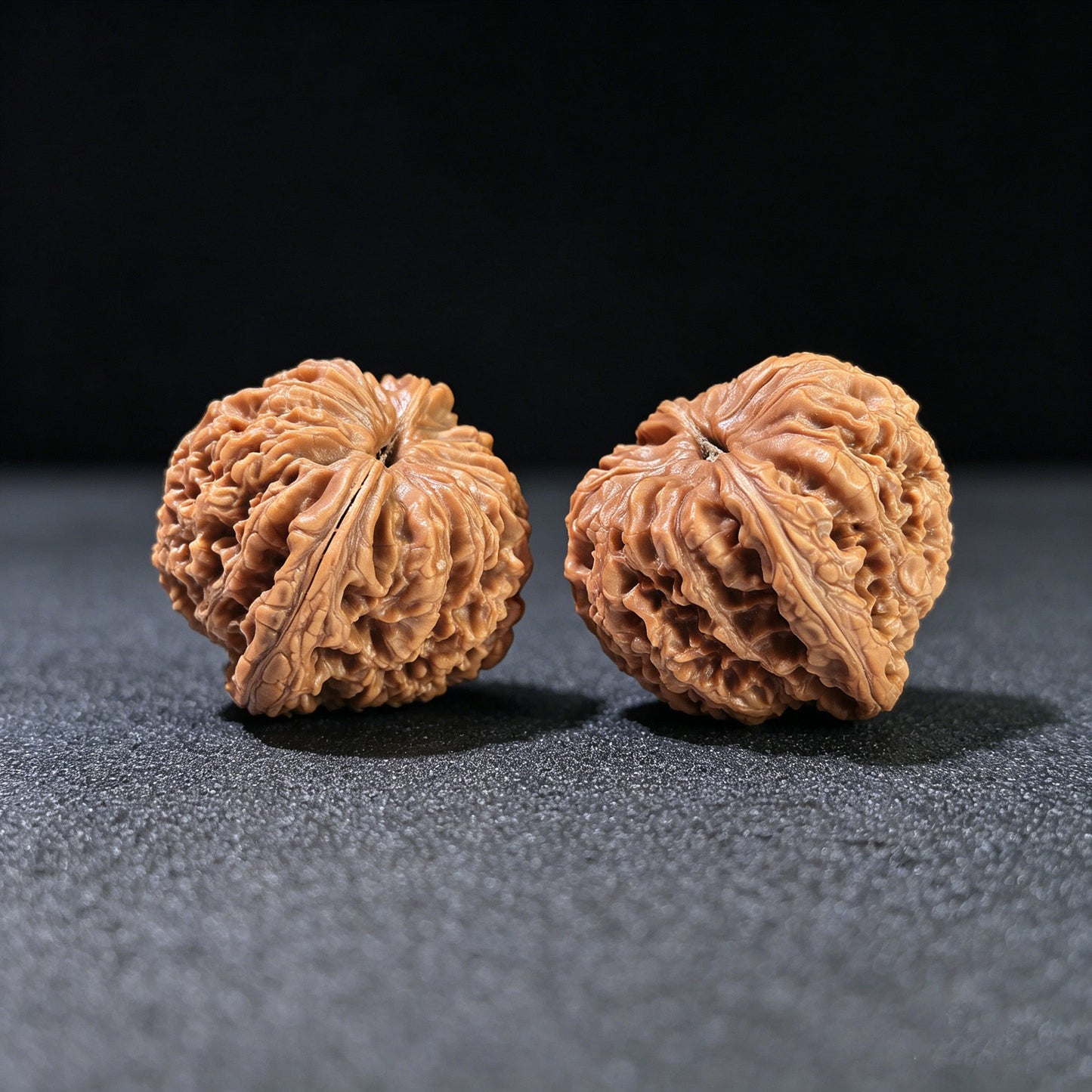 [Boutique Grade] The "Nanjiang Stone" (NJS) Concave-Base Sphere Matched Pair | 43.0mm x 41.0mm | NJS-1205C - ThePatinaProject