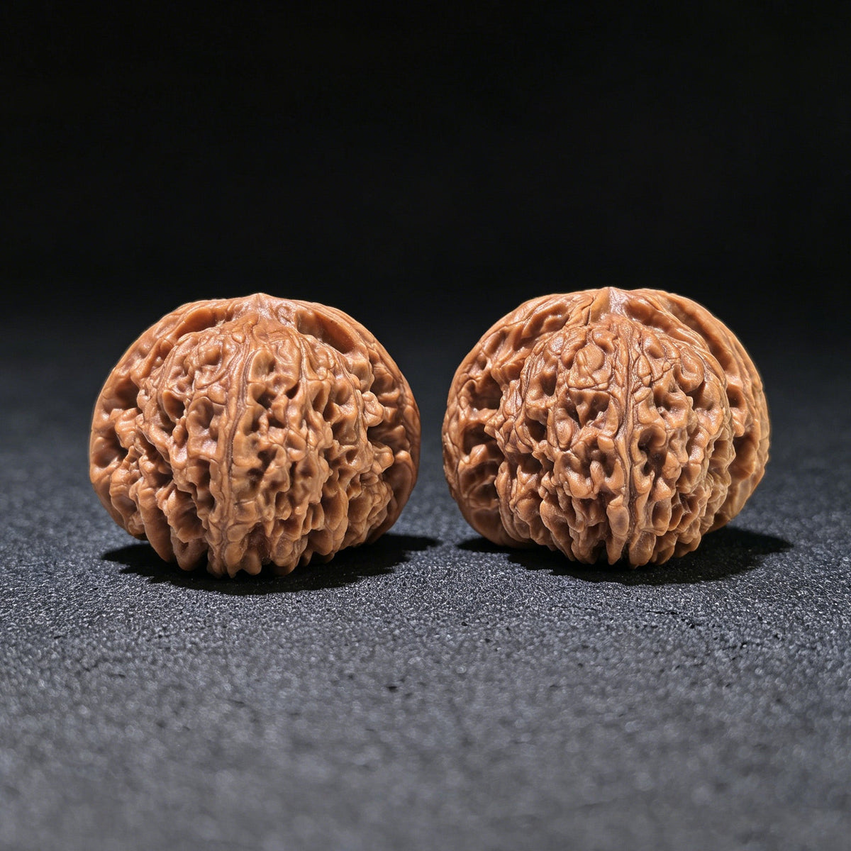 [Boutique Grade] The "Nanjiang Stone" (NJS) Concave-Base Sphere Matched Pair | 43.0mm x 43.0mm | NJS-1203C - ThePatinaProject