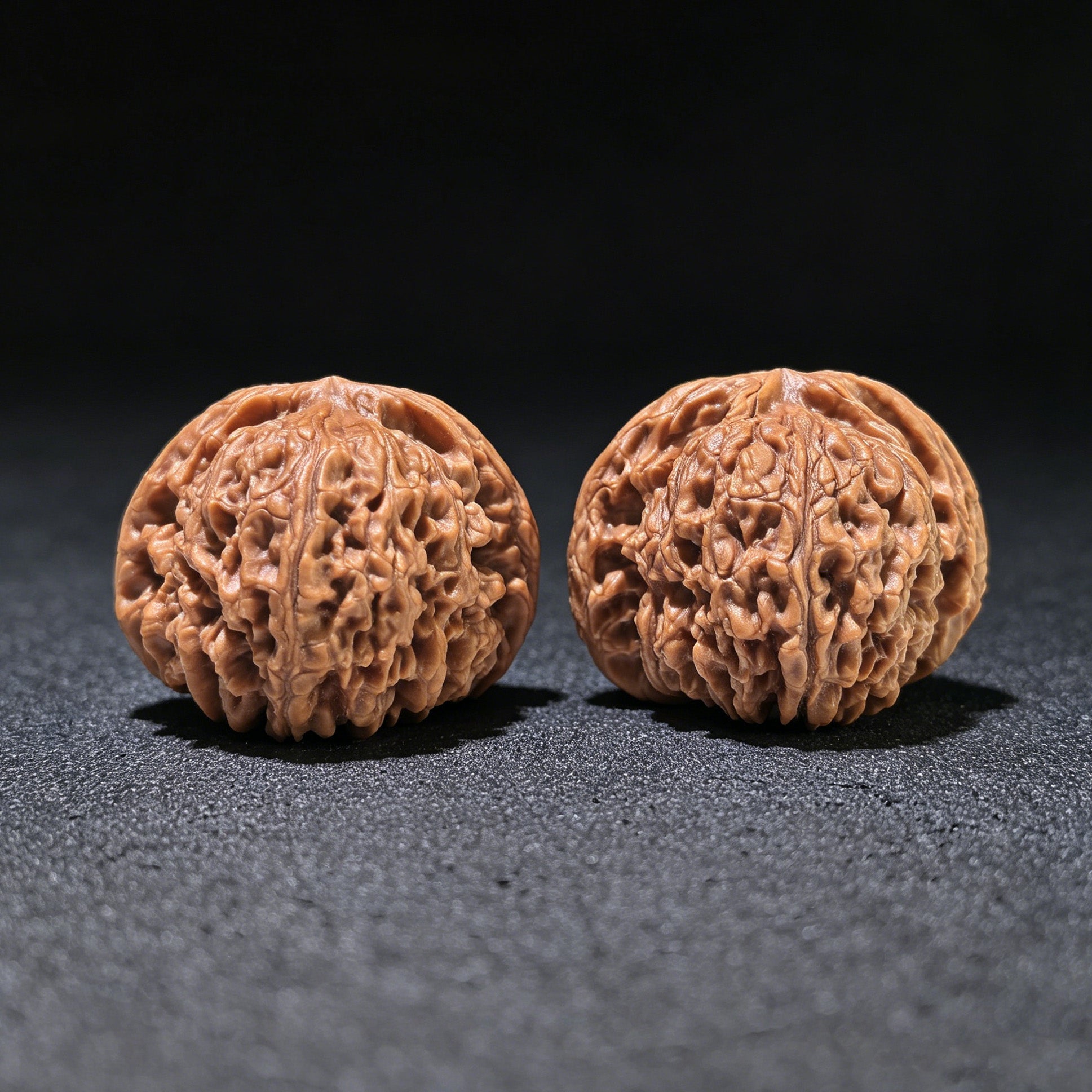 [Boutique Grade] The "Nanjiang Stone" (NJS) Concave-Base Sphere Matched Pair | 43.0mm x 43.0mm | NJS-1203C - ThePatinaProject