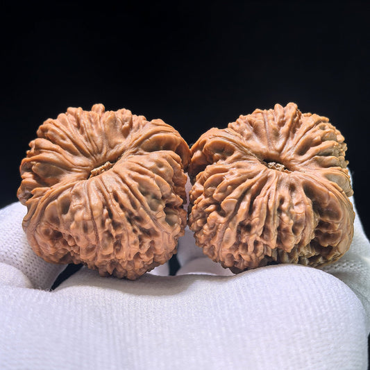 [Boutique Grade] The "Nanjiang Stone" (NJS) Concave-Base Sphere Matched Pair | 43.0mm x 43.0mm | NJS-1203C - ThePatinaProject
