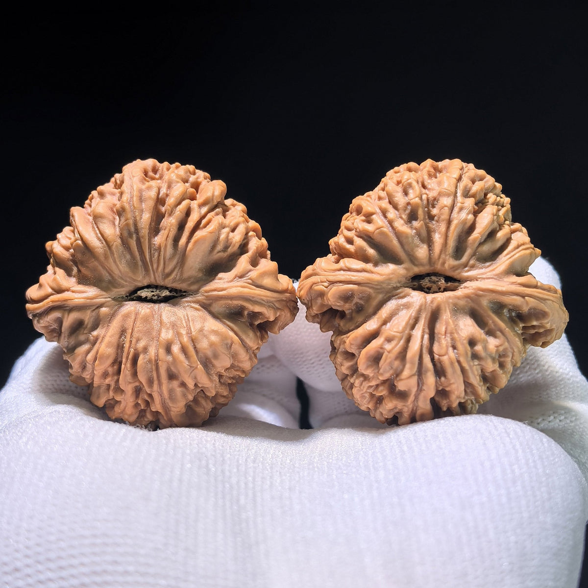 [Boutique Grade] The "Nanjiang Stone" (NJS) Concave-Base Sphere Matched Pair | 43.0mm x 43.0mm | NJS-1203C - ThePatinaProject