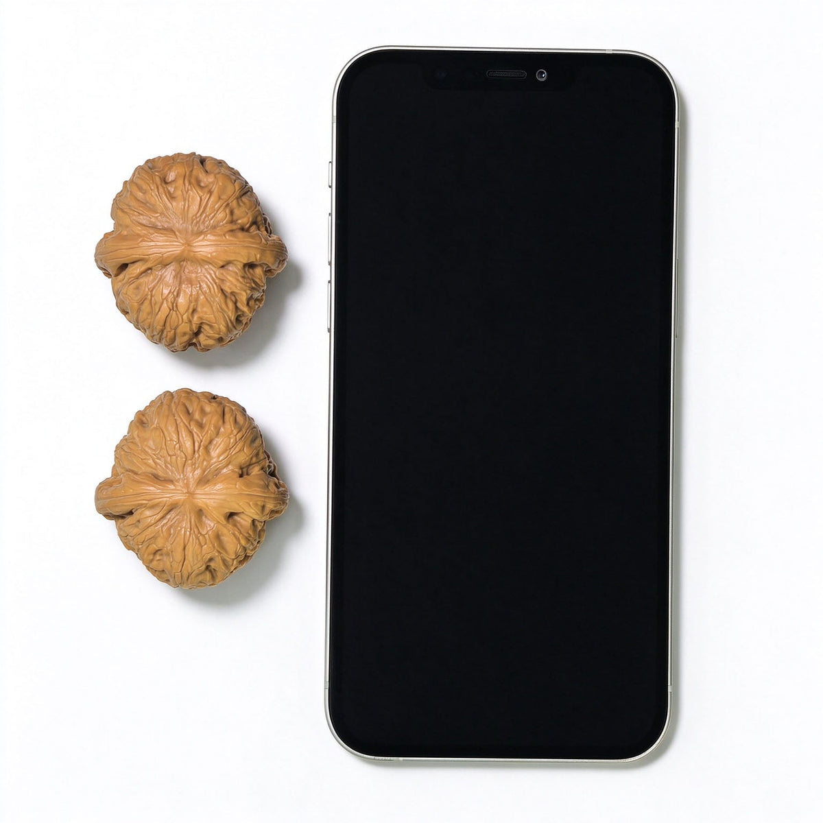 Broad-Rimmed Rounded Pinggu Yuanbao Wenwan Walnut Pair — 38.0mm x 39.0mm | PGYB-1504C - ThePatinaProject