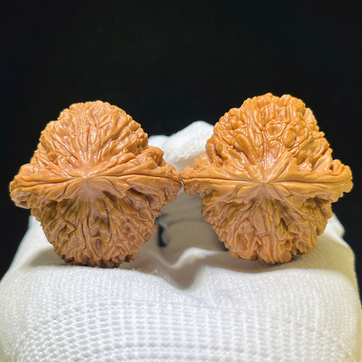 "Classic Nanjiang Stone" Nanjiangshi Wenwan Walnuts Pair | 39.0mm x 40.0mm | NJS-1104 - ThePatinaProject