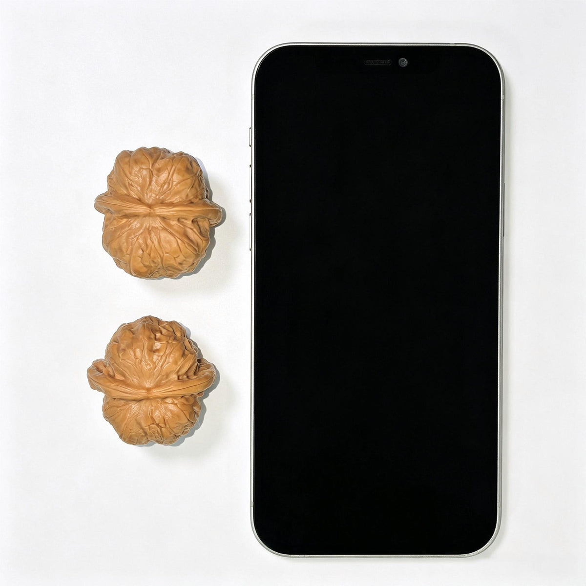 Compact Round-Bodied Damo Wenwan Walnut Pair — 35.0mm x 35.0mm | DM-1103 - ThePatinaProject