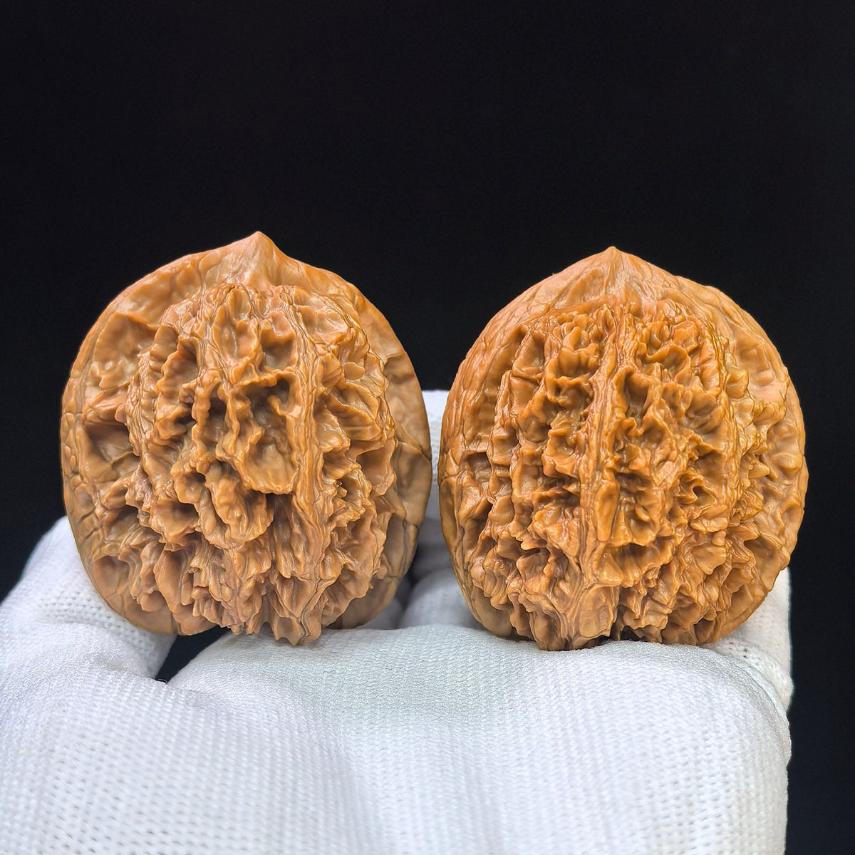 "Da Ci" Big Spine DC-1101 Collector Lineage Wenwan Walnuts Pair | 45.0mm x 45.0mm | Stock ID: DC-1101 - ThePatinaProject