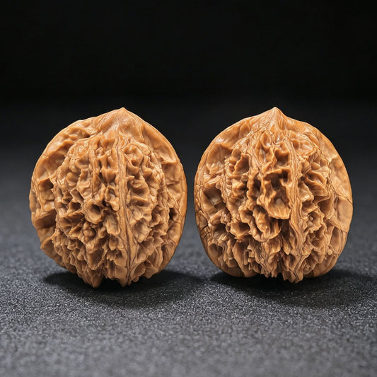 "Da Ci" Big Spine DC-1101 Collector Lineage Wenwan Walnuts Pair | 45.0mm x 45.0mm | Stock ID: DC-1101 - ThePatinaProject