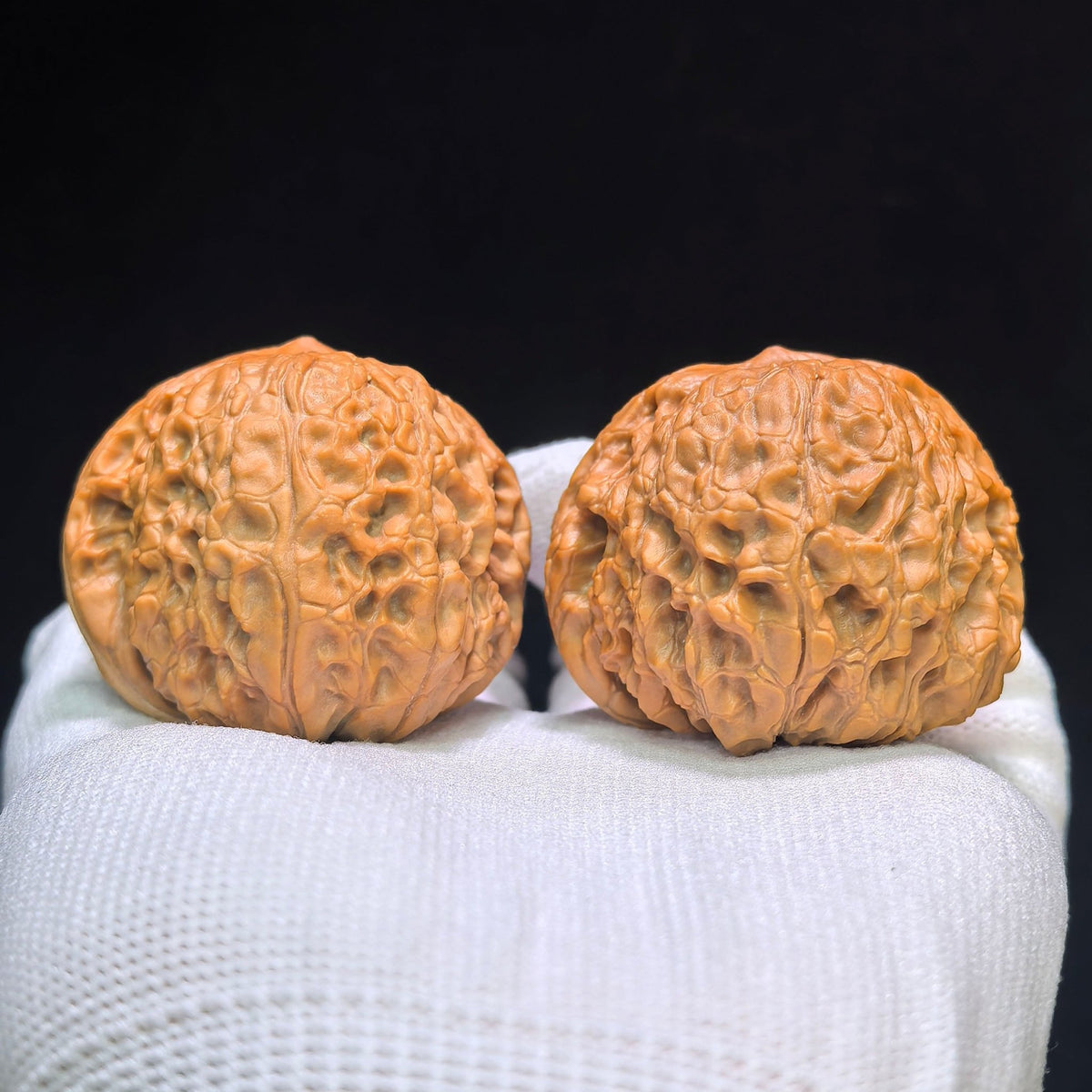 "Grand Reunion" Datuanyuan Wenwan Walnuts Pair | 45.0mm x 45.0mm | DTY-1551C - ThePatinaProject