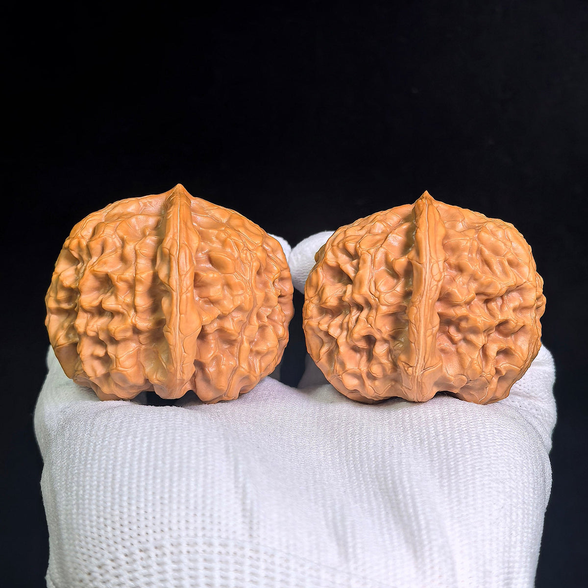 "Happy Reunion" (He Huan) Ultra-Plump Pair | Walnut Pair | Massive "Ultra-Plump" Geometry | HH-704 - ThePatinaProject