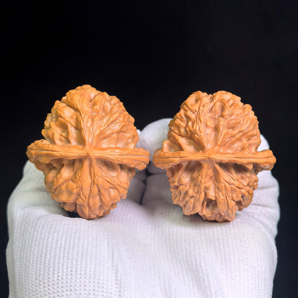 "Happy Reunion" (He Huan) Ultra-Plump Pair | Walnut Pair | Massive "Ultra-Plump" Geometry | HH-704 - ThePatinaProject