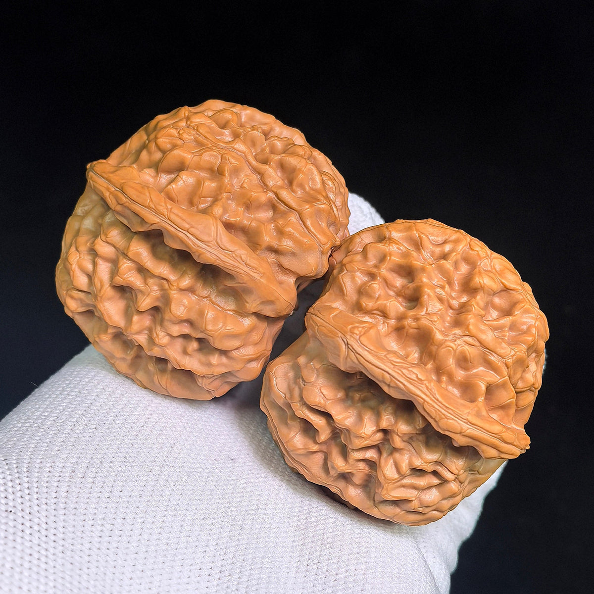 "Happy Reunion" (He Huan) Ultra-Plump Pair | Walnut Pair | Massive "Ultra-Plump" Geometry | HH-704 - ThePatinaProject