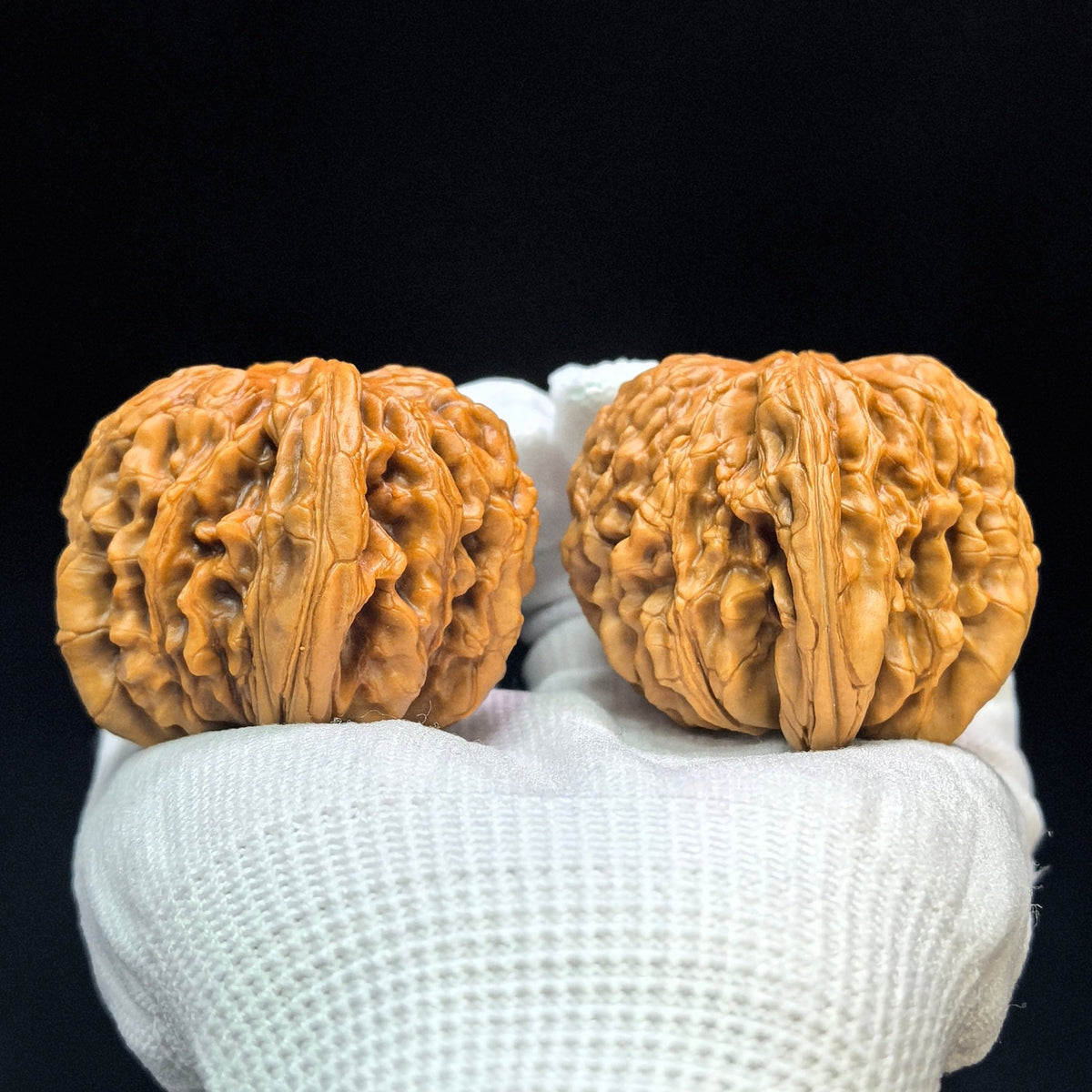 "Huakun Dragon" Huakunlong Low-Profile Wenwan Walnuts Pair | 48.0mm x 48.0mm | HKL-1503C - ThePatinaProject