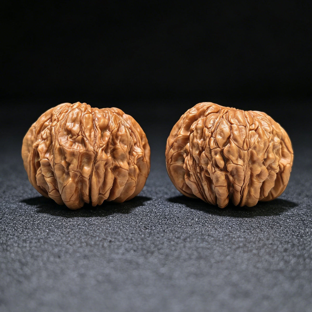 "Huakun Dragon" Huakunlong Wenwan Walnuts Pair | 48.0mm x 46.0mm | HKL-1551C - ThePatinaProject