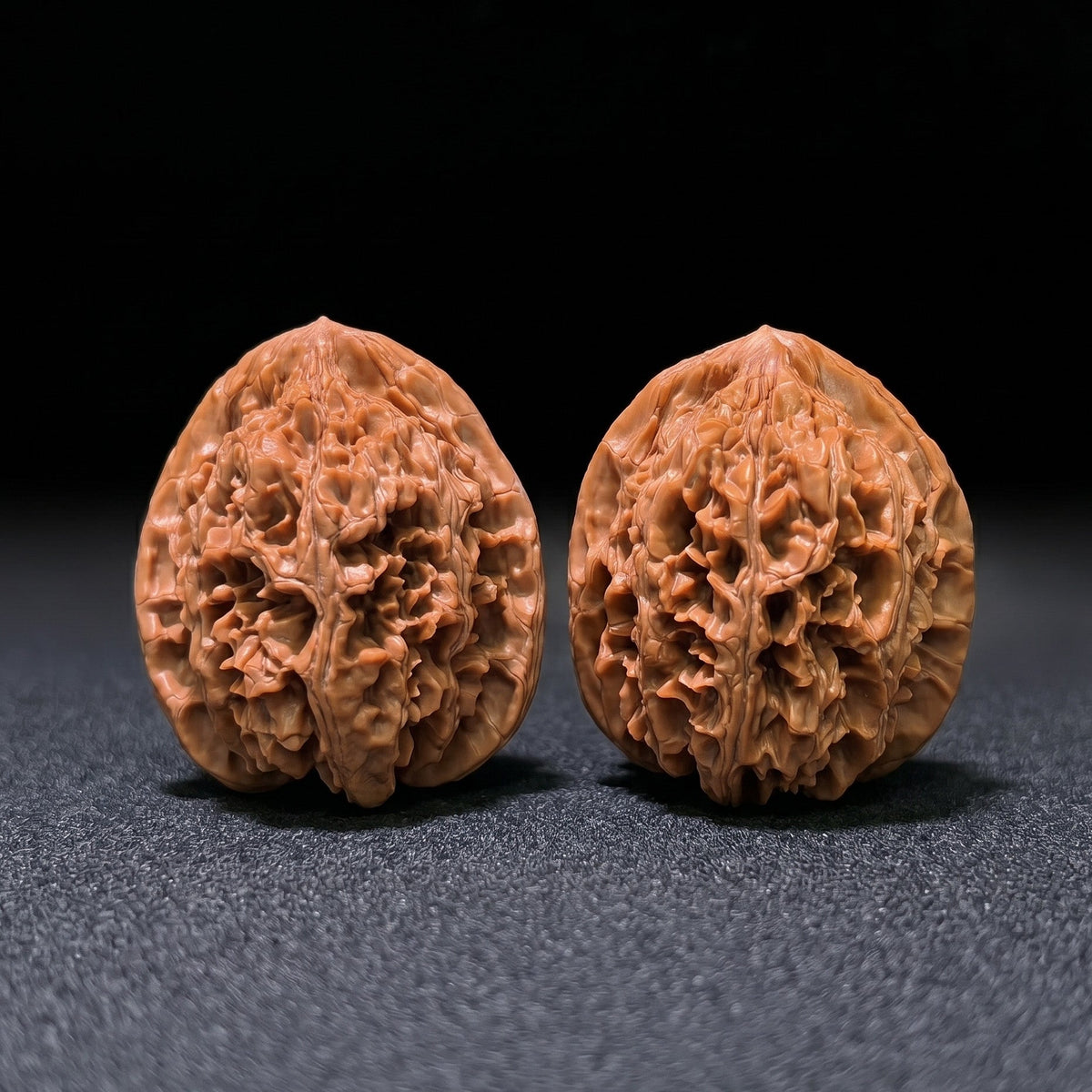 Jade Kirin (Yu Qi Lin) Balanced Square-Base Pair | 40.0mm x 40.0mm | YQL-1201C - ThePatinaProject