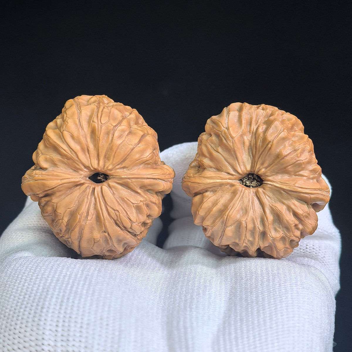 Lu Da Gun Wenwan Walnuts Pair | 41.0mm × 44.0mm | LDG-401 - ThePatinaProject